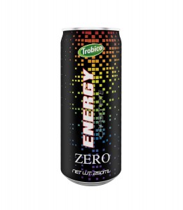 250ml aluminum can zero energy drink